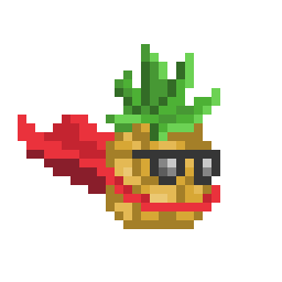 Pineapple Superhero (Growtopia item)